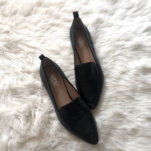 Franco Sarto Black Leather Shoes